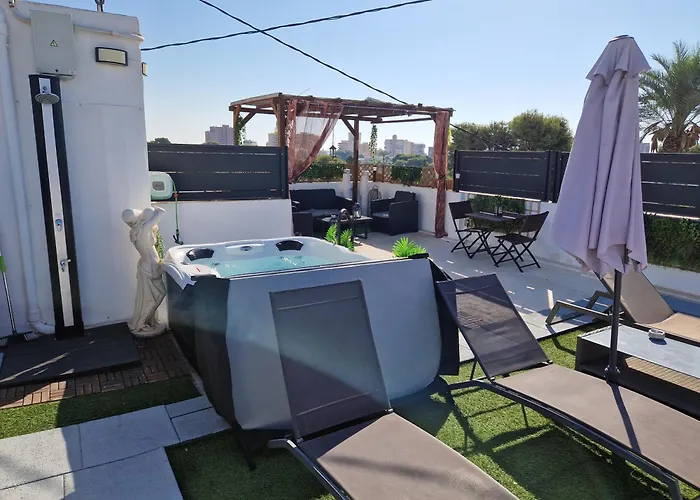 Luxury Beach House With Terrace San Juan Alicante