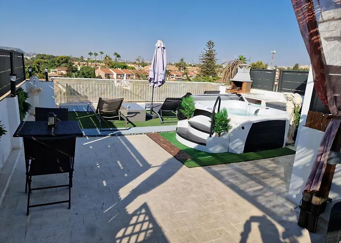 Luxury Beach House With Terrace San Juan Alicante